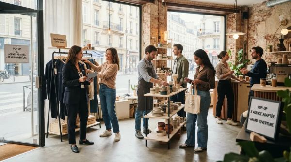 Comment réussir l'ouverture de votre pop-up store avec une agence adaptée